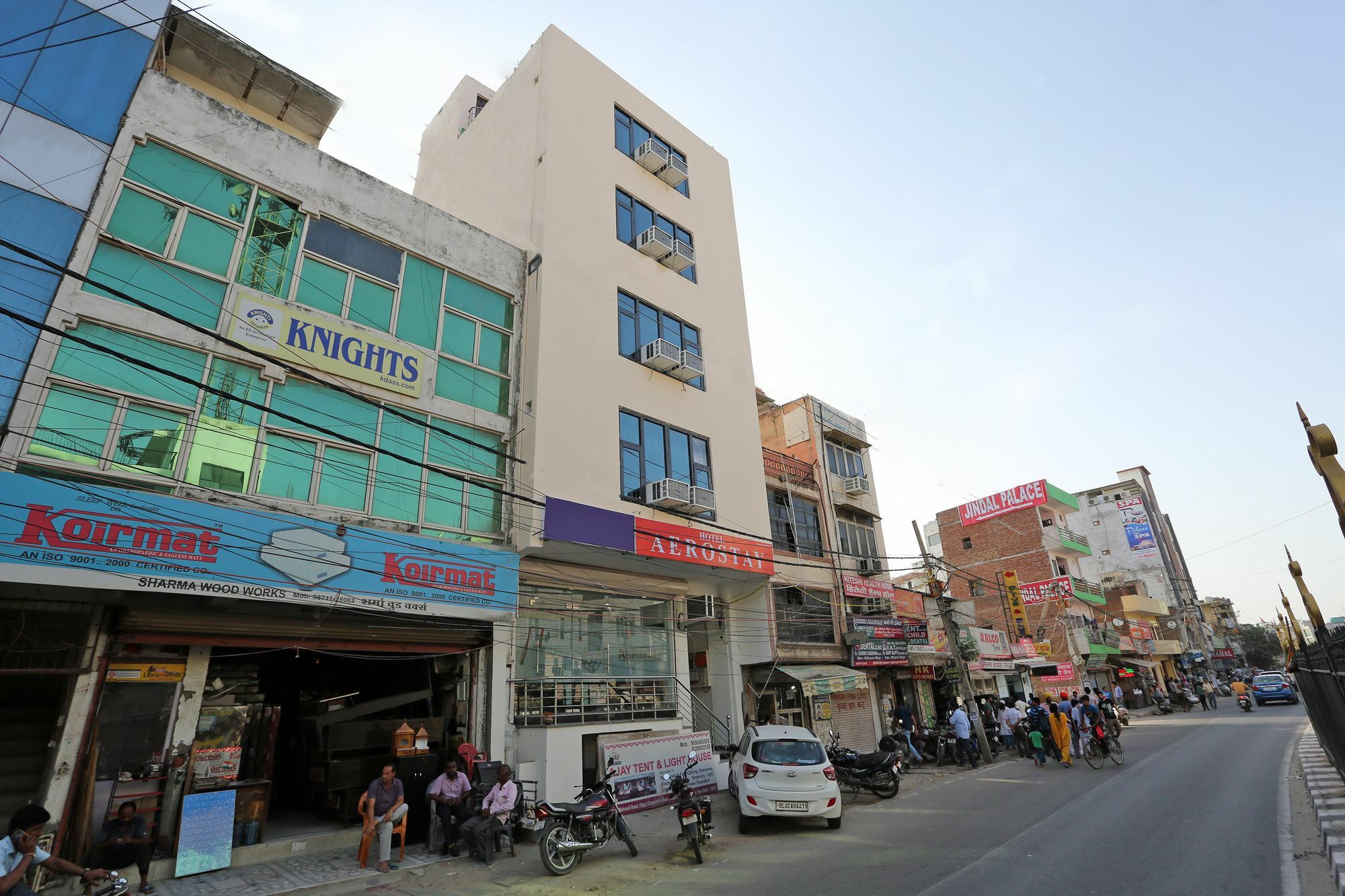 โฮเทล แอโร สเตย์ Hotel นิวเดลี ภายนอก รูปภาพ